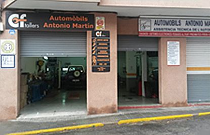 Automóviles Antonio Martín automoviles martin fachada